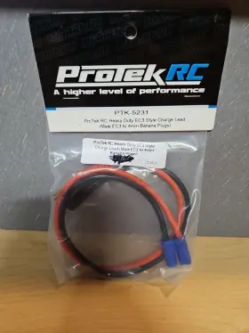 Ptk-5231 Protek Rc 610074795148 Heavy Duty Ec3 Style Charge Lead Male To 4mm