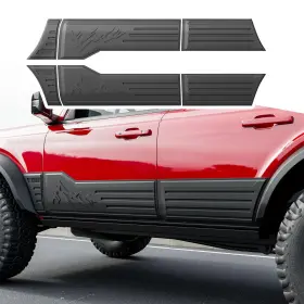 2026040101 Ptyyds Side Door Protector Compatible With 2021-2026 Ford Bronco Body Mo