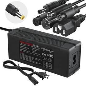 Qkiip Mn65200325 54.6v 2a Electric Charger For 48v Ebike Lithium Battery 13s Li-ion Black