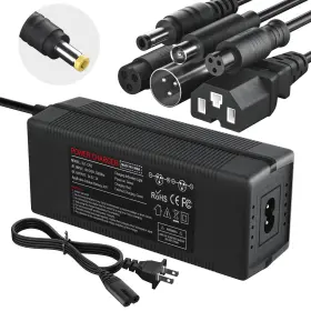 Mn65200325 Qkiip 54.6v 2a Electric Charger For 48v Ebike Lithium Battery 13s Li-ion Black