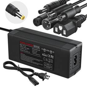 Qkiip Sjt-8007-5460200 54.6v 2a Electric Charger For 48v Ebike Lithium Battery 13s Li-ion Black