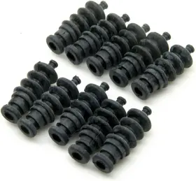 Que-t 445033576581 10pcs Waterproof Push Rod Rubber Seal Bellow 37mm For Rc Boat