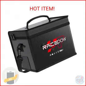Aplus-v2 Racepow .aplus-v2 Lipo Battery Safe Bag - Fireproof Explosion-proof Organizer For Storage