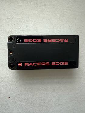 Racers Edge Rceprolp60002s130 Hrp 6000mah 2s 7.6v 130c Shorty Hard Case Lipo With 5mm Bullet