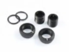 Ba-10018 Radtec - Fine Adjuster Set Body Height 1/12 Scale Aluminum Black