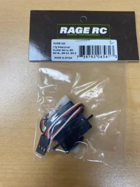 Rgrb1224 Rage Rc 17g Waterproof Rudder Servo Bm. Bm Bl Ex E