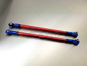 Raidenracing 0609uex4me8 Red Turnbuckle With Aluminum Ends 5338r 5338a For Medium
