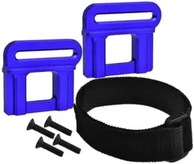 Raidenracing 445021652662 Aluminium Alloy Tall Battery Holder Mount Hold-downs For Traxxas 1/8 Maxx Slash