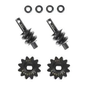 Gear-12t2-us Rampcrab S24-ax Overdrive Differential Gear Set 12t 2 Sets 12t-2 Black
