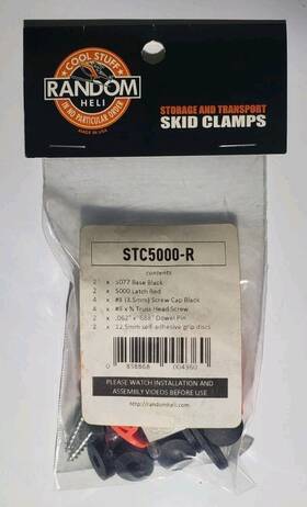 Random Heli 0858868004360 Skid Clamp Assembly - Stc5000-r