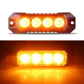 04k-y Raryloy 4-led Sync Feature Ultra Slim Surface Mount Flashing Strobe Lights For Truck