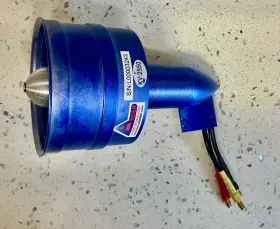 2550kv Rc Lander Edf Motor And 5 Blade Fan