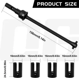 Orc133 Rc Ogrc Front/rear Steel Constant-velocity Driveshaft Assembled Cv Drivesh