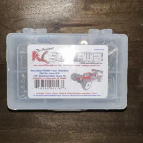 Rczasc118 Rc Screwz Associated Rc8b4 1/8th Nitro Buggy Stainless Steel Screw Kit - New