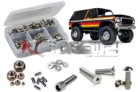 82046-4 Rc Screwz Tra085 Rcscrewz Traxxas Trx-4 Bronco/ranger #82046-4 Stainless Screw Kit