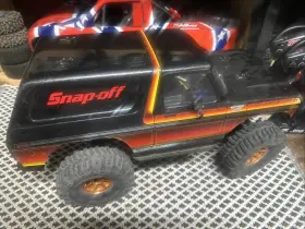 Rc4vvvc1330 Rc4wd Body Decals For Traxxas Trx-4 Bronco Snap-on Funny Stickers Red Cat Scout