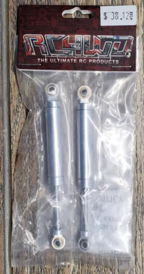 Z-d0001 Rc4wd The Ultimate Scale Shocks 90mm Silver Scaler Absorber Tf2