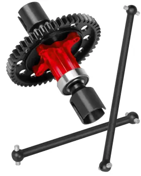 S-r8-typ6s-c-cvd-50t-a-rd1 Rcarmubwow Rc 50t Differential Gear Slipper With Center Driveshafts Upgrades Part For Arrm