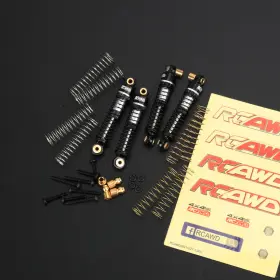 240290 Rcawd 41mm Front Rear Oil Filled Shocks For 1/18 Hobby Plus Cr18p Rock Van Evo
