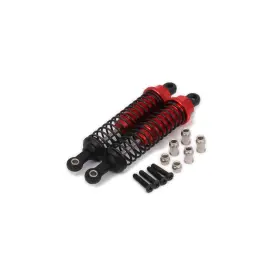 283004 Rcawd 80mm Alloy Shock Absorber Damper Red For Rc Car 1/16 Buggy Truck