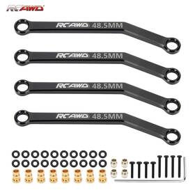 Rcawd A-c3028 4x Alloy Front/rear Linkage Toe Link 48.5mm For Fms Fcx24 1-24 Upgrade Parts