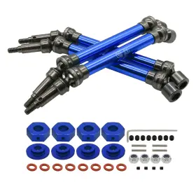 Arac9121 Rcawd 4pcs Front/rear Slider Cvd Driveshaft Set For 1-10 Arrma 4s Outcast Kraton