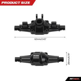 Rcawd C3030 Alloy Front And Rear Axle Housing For Fms Eazyrc Roc Hobby Fcx24 Crawler Upgrade