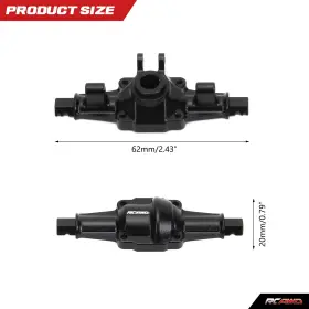 Fcx24 Rcawd C3030 Alloy Front And Rear Axle Housing For Fms Eazyrc Roc Hobby Crawler Upgrade