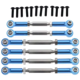 Ecx1046 Rcawd 6pcs Full Set Turnbuckles Tie Rod For Rc Hobby Car 1-10 Ecx 2wd Series Ecx1046 Rcawd 6pcs Full Set Turnbuckles Tie Rod For Rc Hobby Car 1-10 Ecx 2wd Series