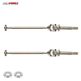 Los232009 Rcawd 2x Front Axle Set U-joint Drive Shaft For 1-10 Losi Baja Rey Upgrades Los232009 Rcawd 2x Front Axle Set U-joint Drive Shaft For 1-10 Losi Baja Rey Upgrades