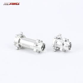 Rcawd Los362005 Aluminum Hub Set Silver For 1/4 Losi Promoto-mx Motorcycle Upgrades