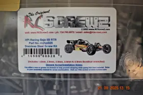Rczhpi028 Rcscrewz Rc Screwz Stainless Steel Screw Kit #rczhpi028 - Sealed