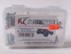 Rcscrewz Rcztra087 Rc Screwz Stainless Steel Screw Kit For Traxxas Rustler 4x4 Vxl Part