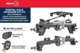 Rer13366 Redcat Racing Portal Axle Kit Assembled V2 New In The Box