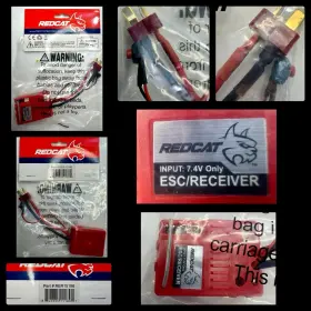 Rer15186 Redcat Racing Volcano 16 - 2 In 1 Esc/rx Unit V2 #rer15186 New Package