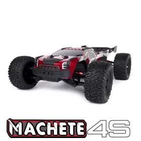 Rer17063 Redcat Racing Machete 4s 1/6 Scale Brushless Monster Truck