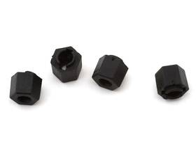 Redcat Racing Rer29165 Wheel Hex Plastic 4pcs Ascent 18 Brushless Apex Black