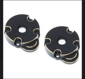 Redcat Racing Rer30175 Portal Box Outer With Machined Edge Brass 1pair