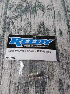 Reedy 784695007949 #794 Low Profile Caged Bullet Plug 5mm X 14mm 2 Pack - Brand New Reedy 784695007949 #794 Low Profile Caged Bullet Plug 5mm X 14mm 2 Pack - Brand New