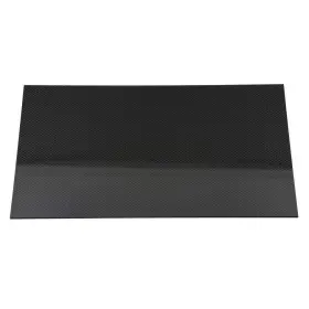 Rd053-n Reliabot 3k Full Carbon Fiber Sheet 200mm X 300mm 1mm Plain Weave Panel 200x300mm