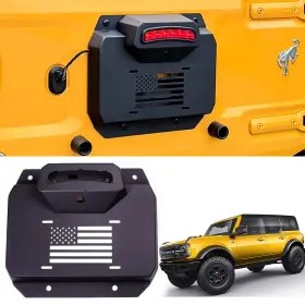 Br138 Rerpro Spare Tire Delete Filler Plate For 2021 2022 2023 2024 2025 New Ford Bronco 2