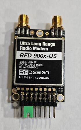 Rfdesign Rfd900x-us Ultra Long Range Radio Modem Used Good Condition V2.0 Fcc Aproved