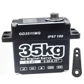 Ip67 Rhinoesc 787505247191 Goteck 35kg Digital Servo Large Torque 8.4v Full Metal Gear Waterproof S