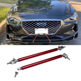 Urcqpqp021 Rich Choices Adjustable 8 Inch -11 Front Bumper Lip Splitter Diffuser Strut Rod T