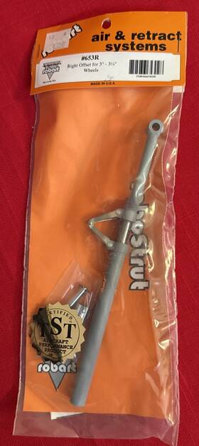 Robart 653r #653r Air Retract Systems Rc Airplane Brand New Sealed Hobby