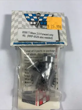 8586 Robinson Racing Products Hardened Steel -forward Only- Gear Kit For T-maxx 8586 Robinson Racing Products Hardened Steel -forward Only- Gear Kit For T-maxx