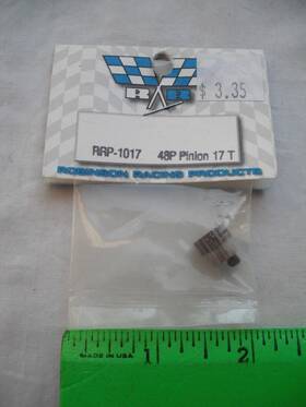 Robinson Racing Rrp-1017 Pinion Gear 17 Tooth 17t 48 Pitch 48p Rc R/c Plane