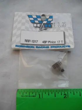 Rrp-1017 Robinson Racing Pinion Gear 17 Tooth 17t 48 Pitch 48p Rc R/c Plane Rrp-1017 Robinson Racing Pinion Gear 17 Tooth 17t 48 Pitch 48p Rc R/c Plane