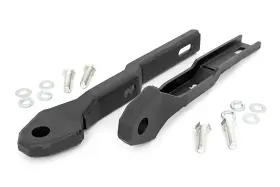 Rs149 Rough Country Tow Hook Shackle Mounts For 2017-2021 Nissan Titan - Black