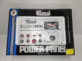 He-103 Royal Vintage Power Panel Model Rc Airplane 12v 12-volt - Nos